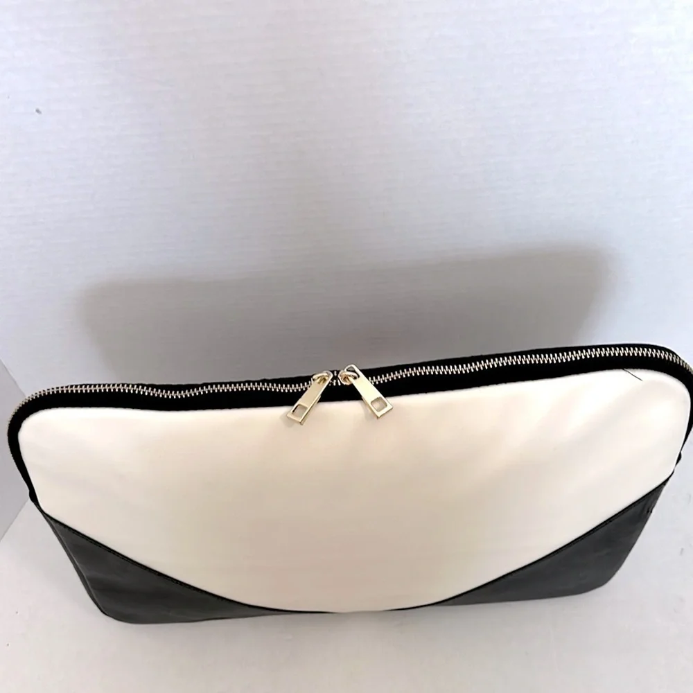 Who What Wear Black and White MOD laptop Cover